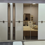 CHAMBRE A COUCHER 6 BATTANTS 6 PIÈCES BEIGE LORA 4746 – Image 6
